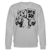 Berlin Souvenir -DIT IS SO! – Unisex Bio-Sweatshirt mit Berliner Bär - Grau meliert
