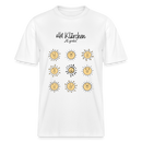 ALLET KLÄRCHEN-Relaxed Fit Unisex Bio-T-Shirt - Weiß