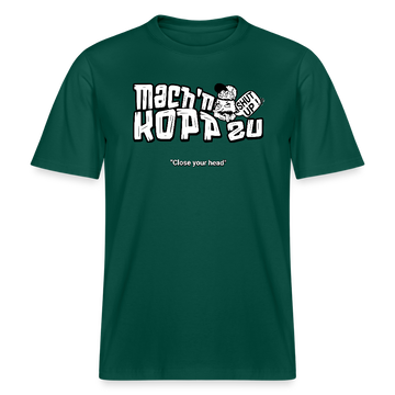 MACH N KOPP ZU-Relaxed Fit Unisex Bio-T-Shirt II - Forest
