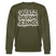 Berliner Kultspruch-VAFATZ DA IM JELÄNDE-Unisex Bio-Sweatshirt - Khaki