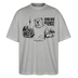 Berlin Souvenir mit Spruch-NEESE-Oversized Unisex Bio T-Shirt - Grau meliert