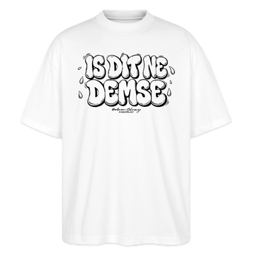 Sommer Berlin Shirt-IS DIT NE DEMSE-Oversized Unisex Bio T-Shirt - Weiß