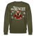 JIBT NÜSCHT-Unisex Bio-Sweatshirt-Berliner Bär Weihnachten - Khaki