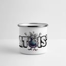 WAT IS'N?-Panorama Emaille-Tasse - Weiß