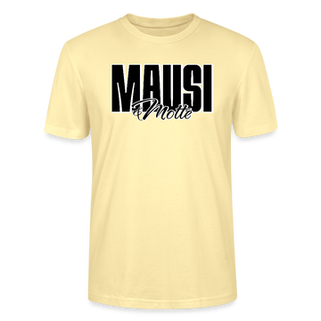 MAUSI UND MOTTE-Unisex T-Shirt Bio - Creme