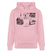 Berlin Souvenir mit echt Berliner Schnauze-NEESE-Unisex Bio-Hoodie - Hellrosa