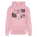 Berlin Souvenir mit echt Berliner Schnauze-NEESE-Unisex Bio-Hoodie - Hellrosa