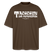 Berliner Begrüssung-TACHCHEN IHR FLITZPIEPEN-Oversized Unisex Bio T-Shirt - Dunkelbraun