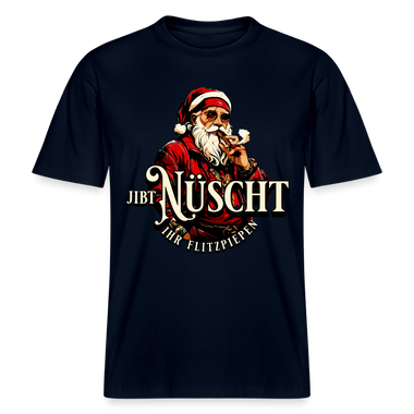 JIBT NÜSCHT IHR FLITZPIEPEN - Relaxed Fit Unisex Bio-T-Shirt - Navy