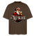 JIBT NÜSCHT IHR FLITZPIEPEN - Unisex Oversize Bio-T-Shirt - Dunkelbraun