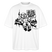 ICK LACH MIR N AST-Oversized Unisex Bio T-Shirt mit Berliner Bär - Weiß