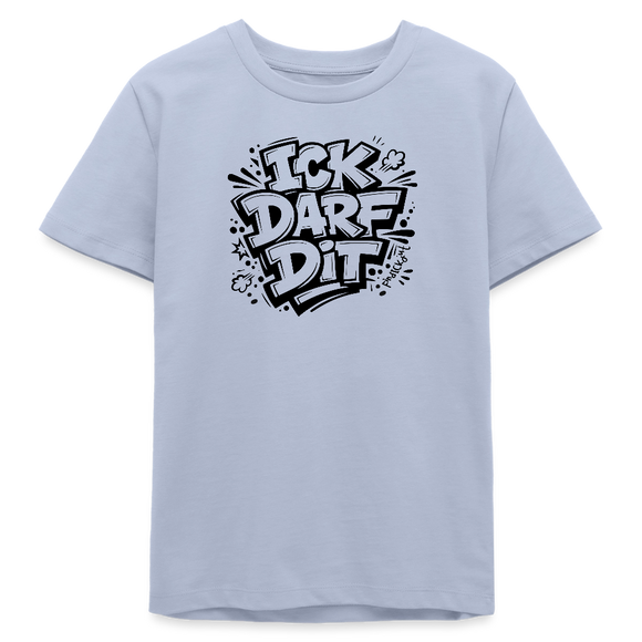 ICK DARF DIT-Teenager T-Shirt für Berliner Gören - Lavendel-Violett