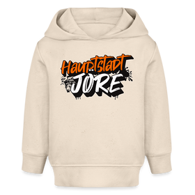 HAUPTSTADTJÖRE-Bio Hoodie - Naturweiß