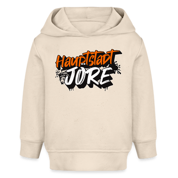 HAUPTSTADTJÖRE-Bio Hoodie - Naturweiß