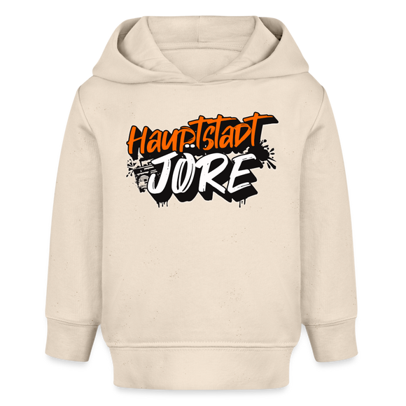 HAUPTSTADTJÖRE-Bio Hoodie - Naturweiß