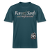 Ran an Sarch-Relaxed Fit Unisex Bio-T-Shirt Sparker III - Dunkles Petrol