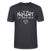 NÜSCHT FÜR SCHWACHE NERVEN-Unisex T-Shirt mit Berliner Schnauze - Dunkles Graublau