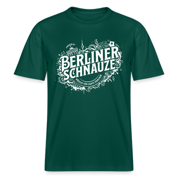 BERLINER SCHNAUZE-RELAXED FIT Unisex BIO T-Shirt - Forest