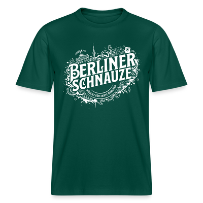 BERLINER SCHNAUZE-RELAXED FIT Unisex BIO T-Shirt - Forest