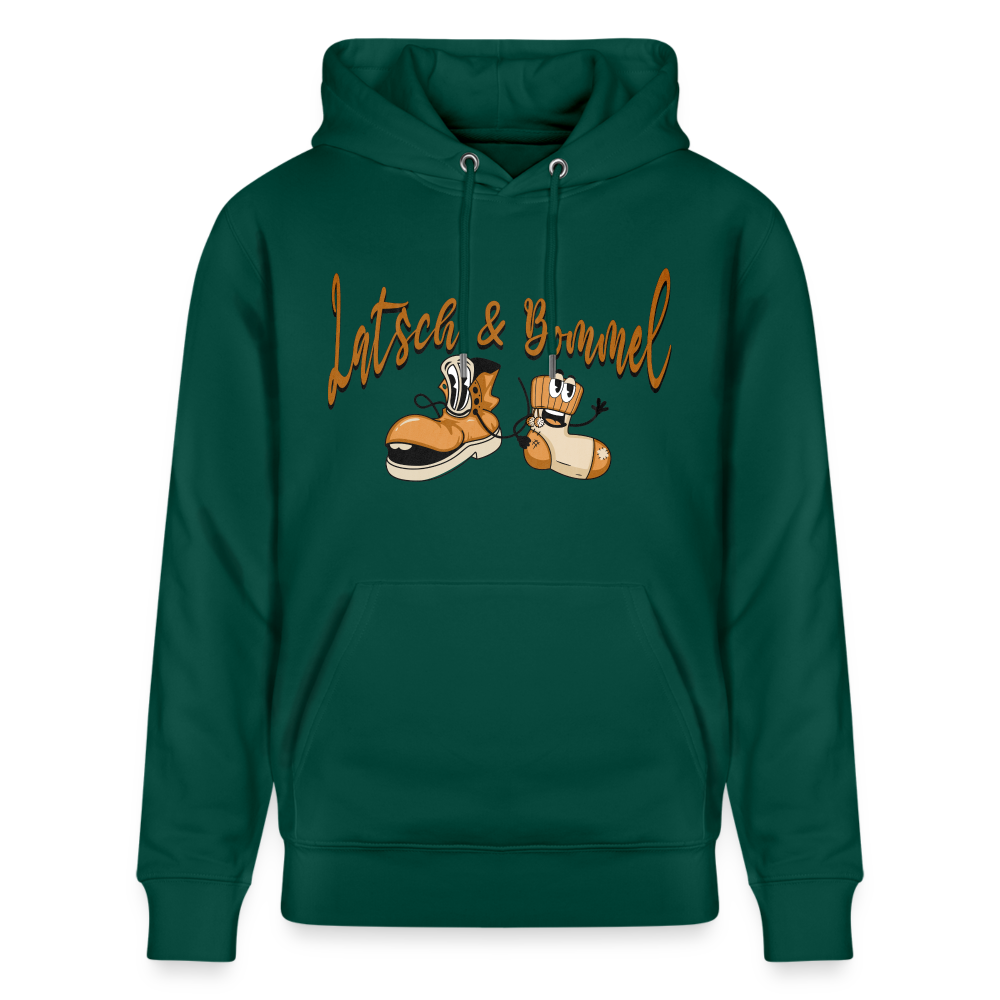 LATSCH UND BOMMEL - Unisex Bio-Hoodie CRUISER - Forest