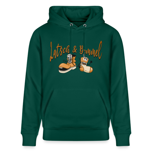 LATSCH UND BOMMEL - Unisex Bio-Hoodie CRUISER - Forest