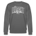 NÜSCHT 2025-Unisex Bio-Sweatshirt mit Berliner Schnauze - Anthrazit