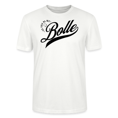 ICK FREU MA WIE BOLLE-Unisex T-Shirt BIO - Weiß