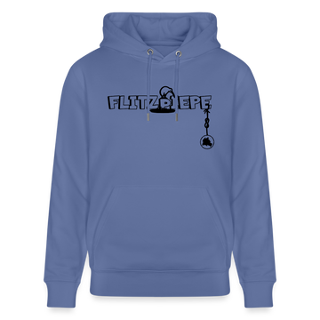 EINE FLITZPIEPE - Unisex Bio-Hoodie - Blau