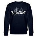 BLÜMERANT-Unisex Bio-Sweatshirt mit echt Berliner Schnauze - Navy