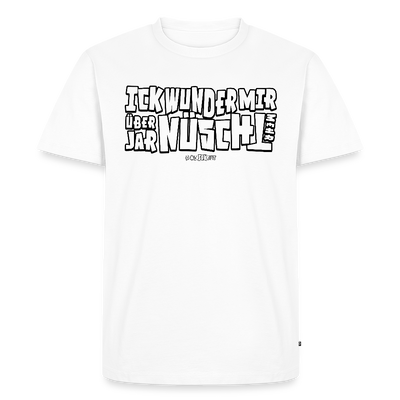 Berliner Spruch-ICK WUNDER MIR-Männer Premium BIO T-Shirt