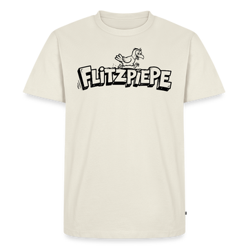 Flitzpiepe 2026-Männer Premium T-Shirt - Naturweiß