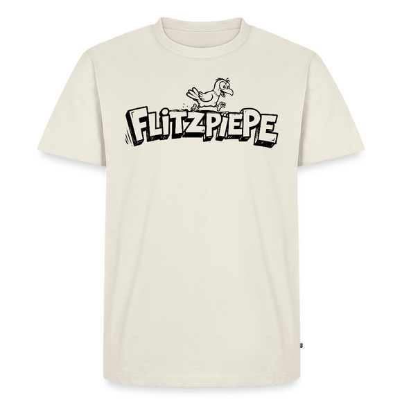 Flitzpiepe 2026-Männer Premium T-Shirt - Naturweiß