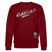 KIEKST'N SO?-Unisex Bio-Sweatshirt - Burgunderrot
