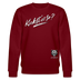 KIEKST'N SO?-Unisex Bio-Sweatshirt - Burgunderrot