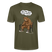 Berliner Bär Shirt-JEH MIR NICH UFFN SENKEL-Unisex T-Shirt - Khaki