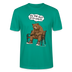 Berliner Bär Shirt-JEH MIR NICH UFFN SENKEL-Unisex T-Shirt - Blaugrün
