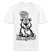 DU SCHNALLST JAR NÜSCHT-RELAXED FIT Unisex BIO T-Shirt - Weiß