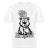 DU SCHNALLST JAR NÜSCHT-RELAXED FIT Unisex BIO T-Shirt - Weiß