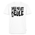 PASS MA UFF KEULE-Männer Premium BIO T-Shirt - Weiß