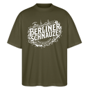 BERLINER SCHNAUZE-Oversized Unisex Bio T-Shirt - Khaki