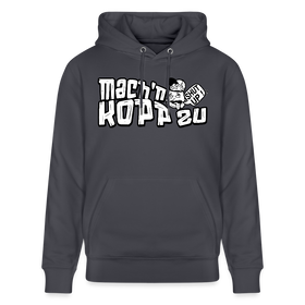 MACH'N KOPP ZU-Unisex Bio-Hoodie II - Indigoblau