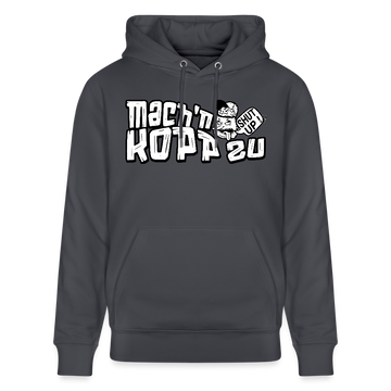 MACH'N KOPP ZU-Unisex Bio-Hoodie II - Indigoblau