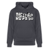 MACH'N KOPP ZU-Unisex Bio-Hoodie II - Indigoblau
