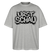 Ostalgie-Oversized Unisex Bio T-Shirt-URST SCHAU - Grau meliert
