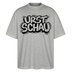 Ostalgie-Oversized Unisex Bio T-Shirt-URST SCHAU - Grau meliert