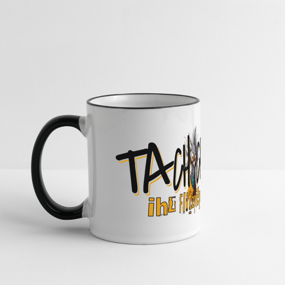 TACHCHEN IHR FLITZPIEPEN - Panoramatasse - Weiß/Schwarz