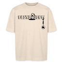 EINE FLITZPIEPE - Unisex Oversize Bio-T-Shirt - Naturweiß