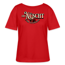 Weihnachten Berlin-JIBT NÜSCHT-Rundhals Frauen Bio-T-Shirt - Rot