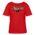 Weihnachten Berlin-JIBT NÜSCHT-Rundhals Frauen Bio-T-Shirt - Rot
