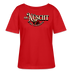 Weihnachten Berlin-JIBT NÜSCHT-Rundhals Frauen Bio-T-Shirt - Rot